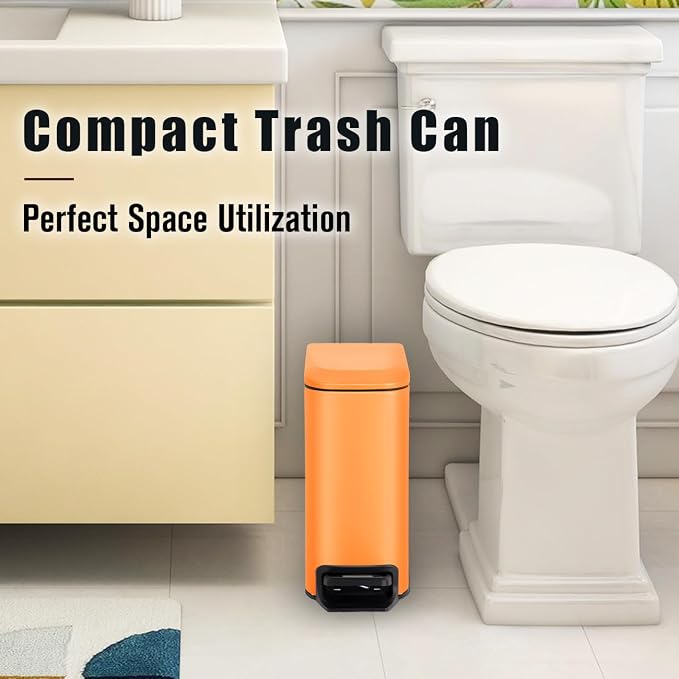 Cesun Small Bathroom Trash Can - Image 2