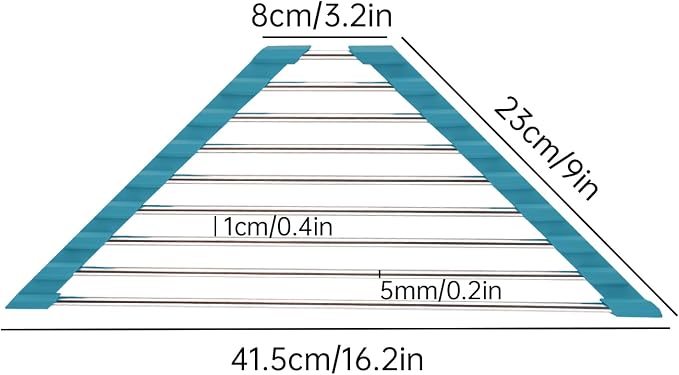 Tomorotec Triangle Roll-Up Dish Drying Rack - Image 7