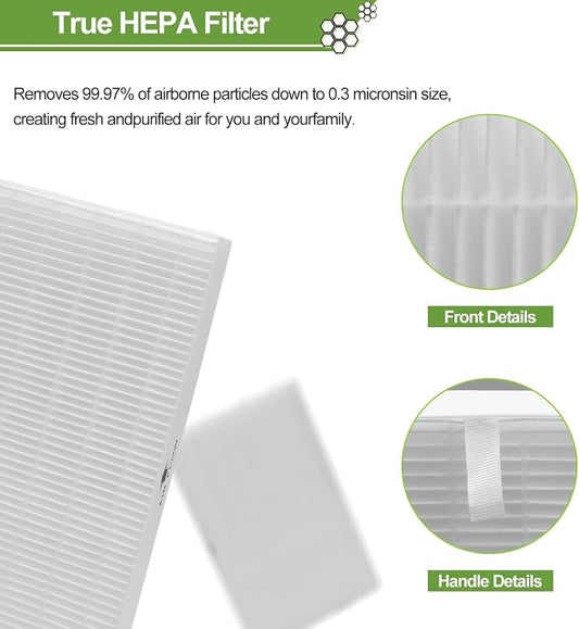 Smilyan 9 Pack Hpa300 HEPA Replacement Filter R - Image 2