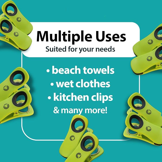CoreClips Towel Clips for Beach Chairs - Image 4
