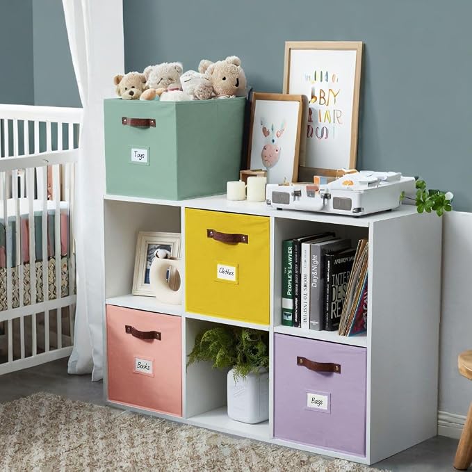 DECOMOMO Storage Cubes, Fabric Organizer Bins - Image 8