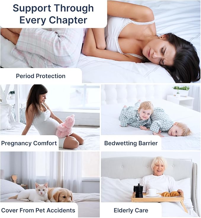PAULATO BY GA.I.CO King Waterproof Mattress Protector – Mattress Cover - Image 8