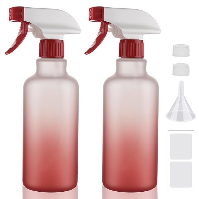 Spray Bottles 16.9oz/500ml Plastic Spray Bottle by Hethyo