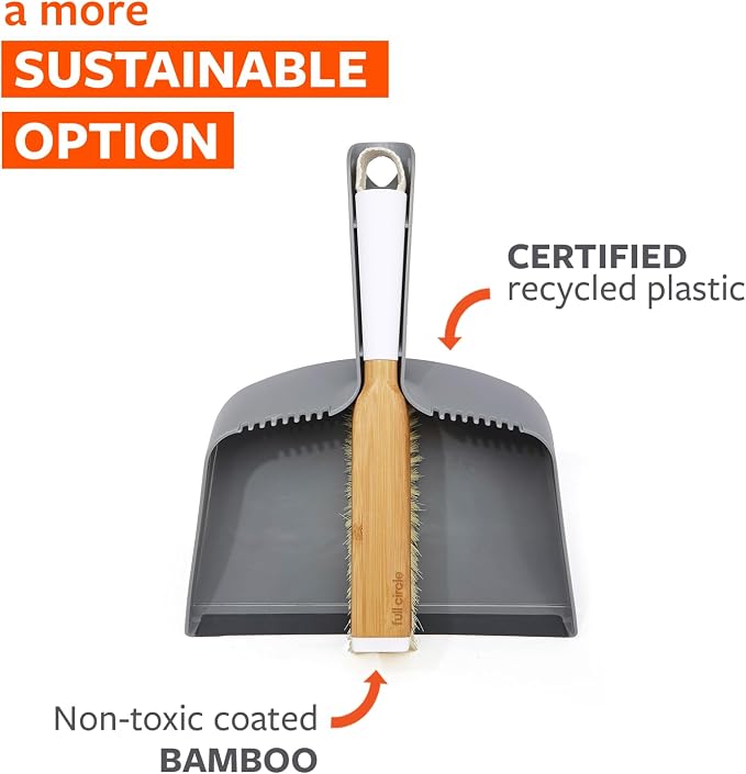 Full Circle Clean Team Brush & DustPan Set - Image 3