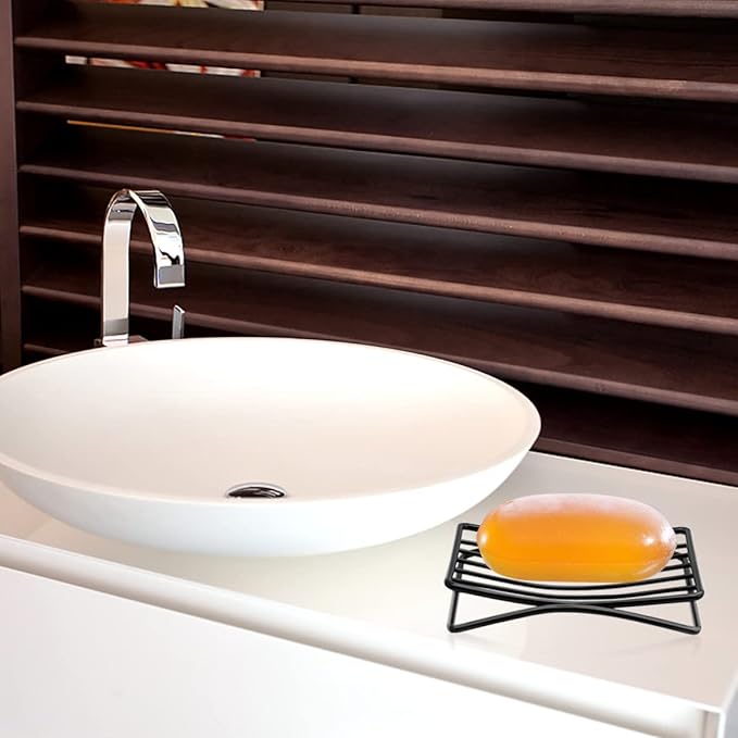 Soap Dish Bar Soap Holder for Shower Bathroom, Stainless Steel Self-draining - Image 8