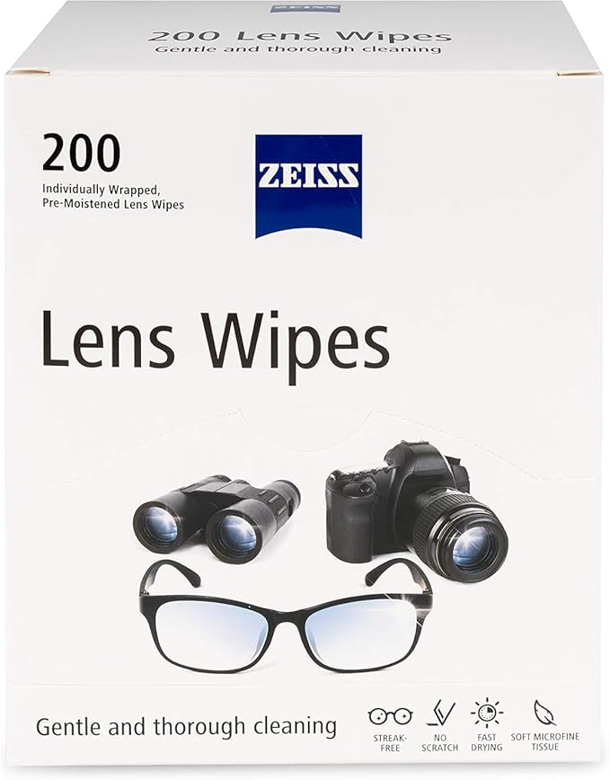 ZEISS Pre-Moistened Lens Cleaning Wipes by ZEISS