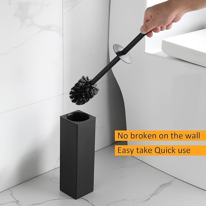 BGL Toilet Brush and Holder Set 2 Packs Aluminium Free Standing, Bathroom - Image 6