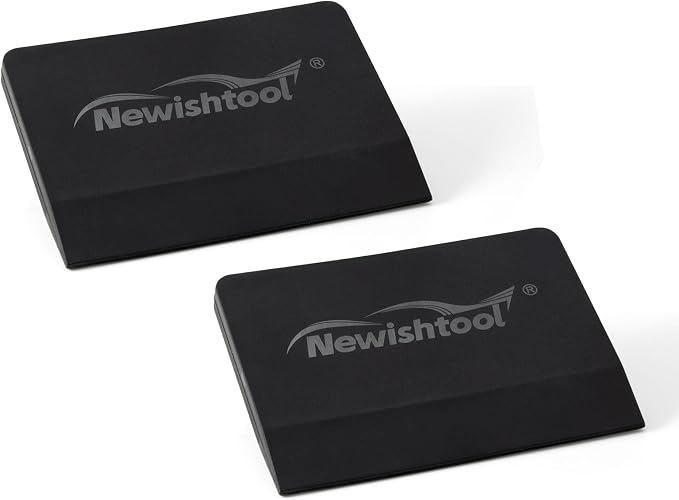 NEWISHTOOL Soft Silicone Squeegee, Window Tint V-Blade Scraper - Image 7