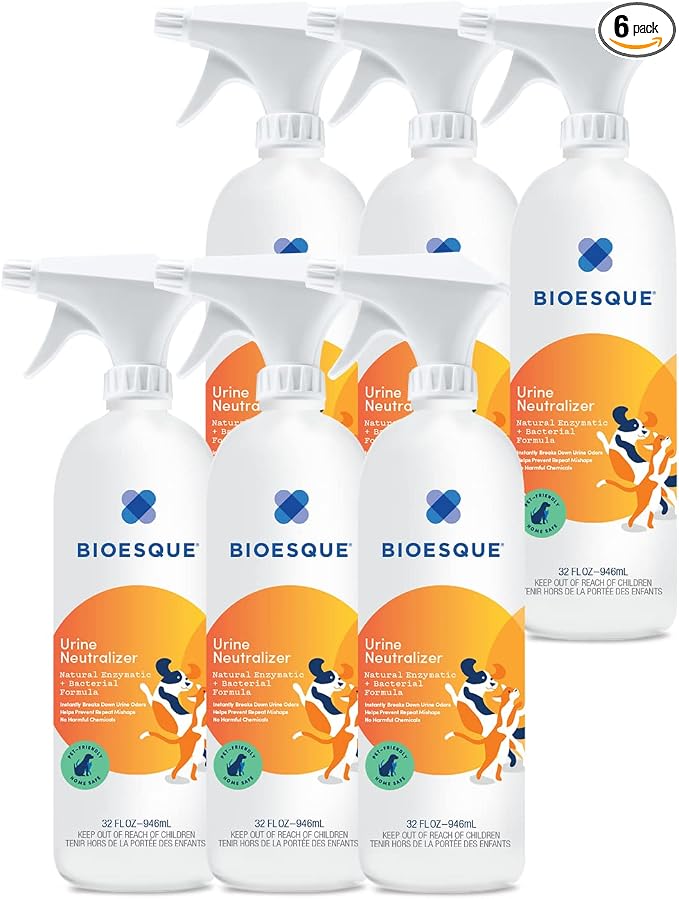 Bioesque Urine Neutralizer, Pet-Friendly Natural Enzymatic & Bacterial Formula by Bioesque
