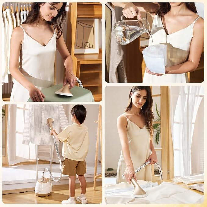 Steamer for Clothes, 1800W Standing Garment Steamer - Image 7