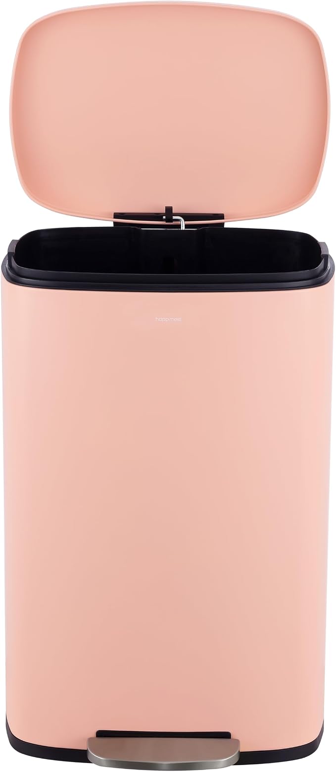happimess HPM1011F Curtis 8-Gallon Step-Open Trash Can, Fingerprint Resistant - Image 7
