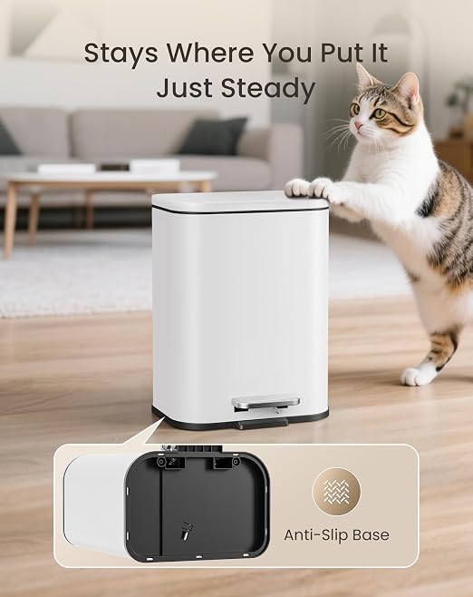 Cesun Small Bathroom Trash Can - Image 6