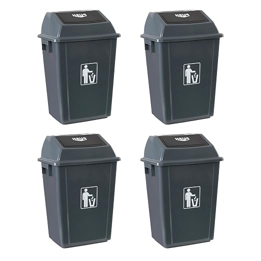 Morcte 4-Pack 13 Gallon Kitchen Trash Can by Morcte