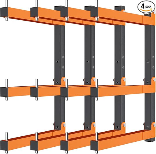 Lumber Storage Rack Wall-Mounted Lumber Racks Heavy Duty Wood Storage Rack by Acools