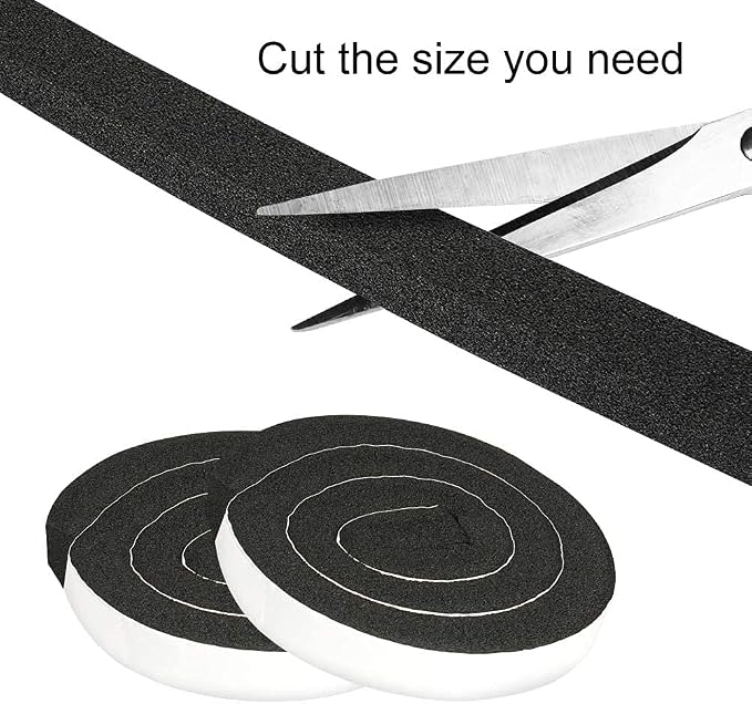 YIJUHOU 2 Rolls 1.18 Inch X 1 Inch Open Cell Foam Tape - Image 5
