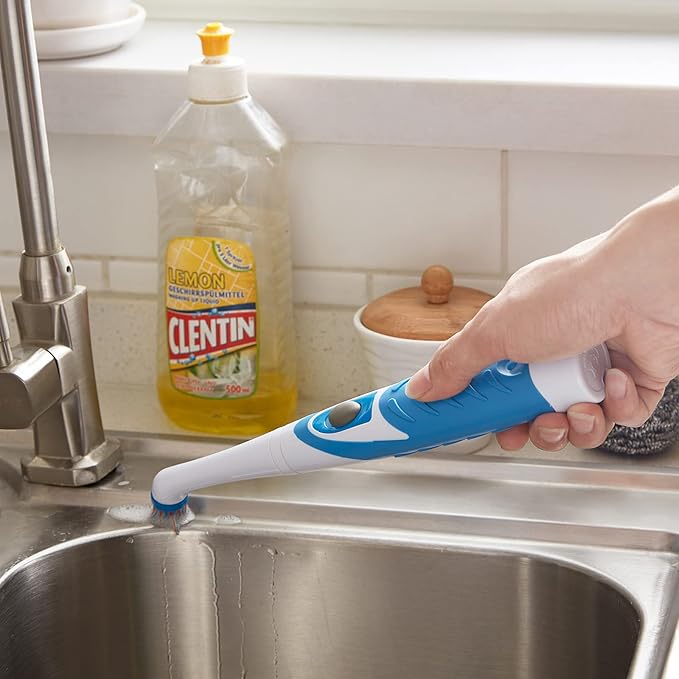 Electric Cleaning Brush with 4 in 1 Multiple Brush Heads, Indoor Household - Image 7