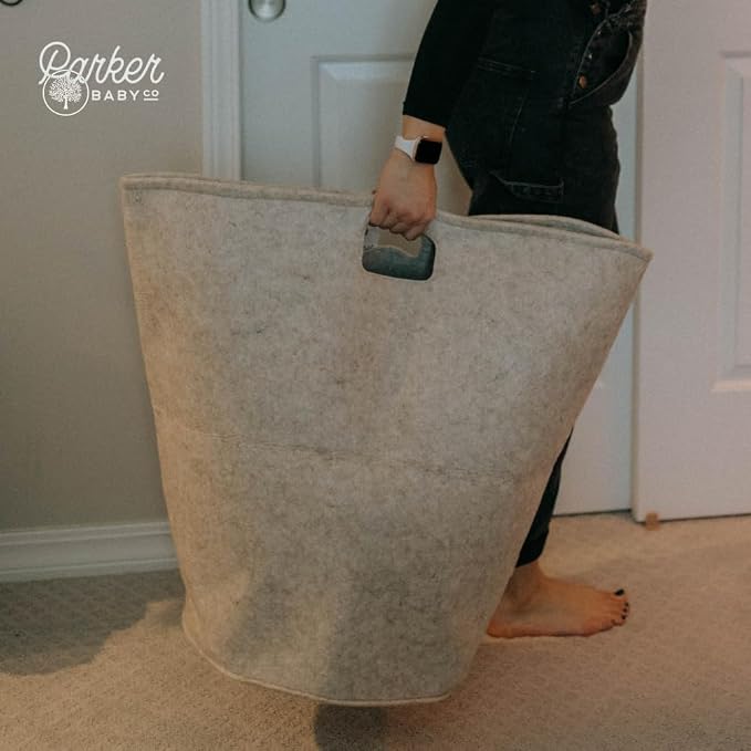 Parker Baby Co. Nursery Laundry Hamper - Image 8