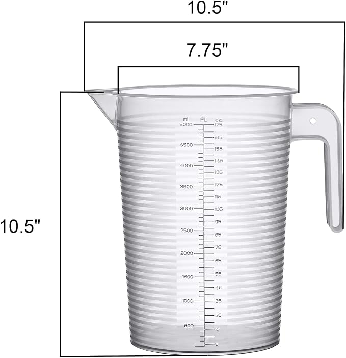 Amazing Abby - Michelle - 128-Ounce Unbreakable Plastic Measuring Pitcher - Image 6