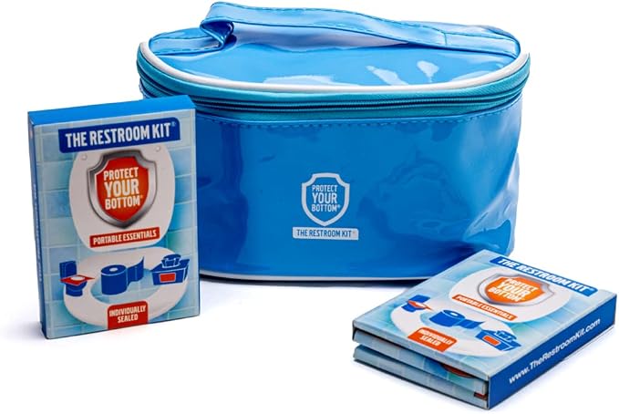 The Restroom Kit Great for Travel Portable Disposable Oversized Toilet Seat - Image 4