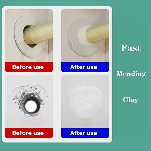 Pack of 20 White Seal Putty Waterproof Duct Seal Repair Sealing Clay, Quick - Image 6