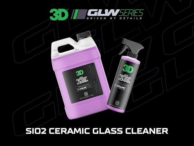 3D SiO2 Ceramic Glass Cleaner, GLW Series | Water & Rain Repellent | - Image 2