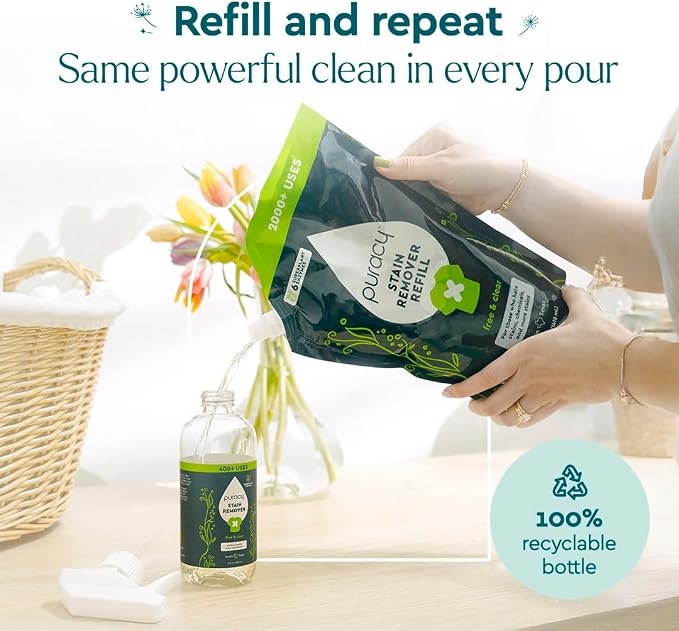 Puracy Stain Remover, Natural Based Travel and Laundry Stain Cleaner - Image 5