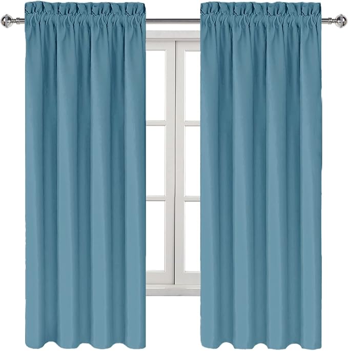 DWCN Blackout Curtains for Living Room Thermal Insulated, Energy Saving & Noise - Image 9