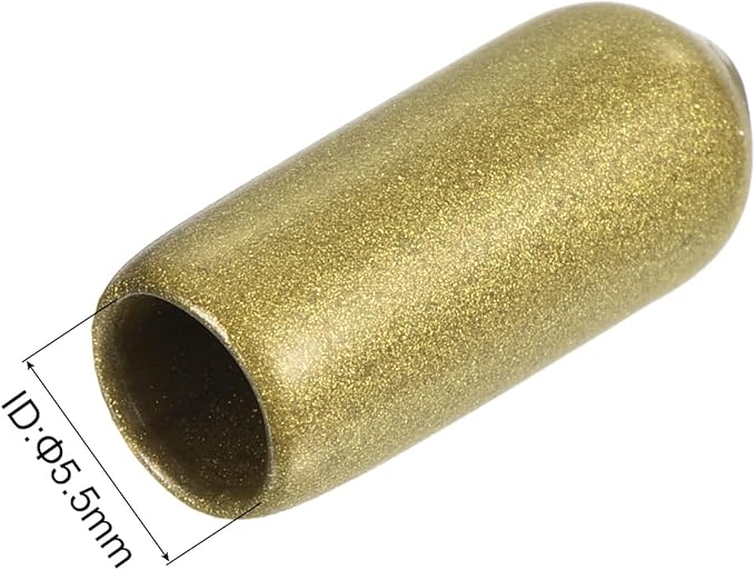 uxcell 20pcs Rubber End Caps 5.5mm ID Vinyl Round Tube Bolt Cap Cover Thread - Image 3