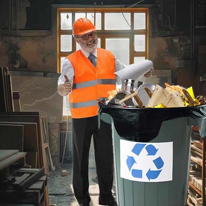 Contractor Heavy Duty Trash Bags 55 Gallon | 26 Count | 2 MIL | 36" X 56" | - Image 6