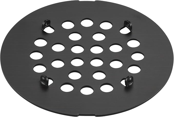 rrajj 4-1/4 Inch Round Snap-in Shower Floor Drain Cover Replacement Cover - Image 4