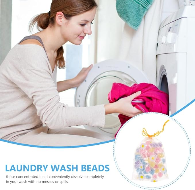 Artibetter Laundry Scent Booster Beads 50pcs In-Wash Fragrance Booster Laundry - Image 4