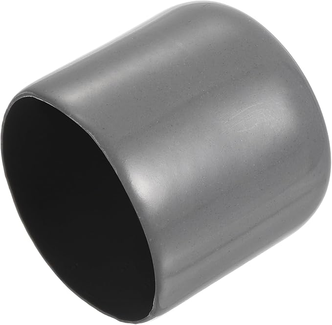 uxcell 20pcs Rubber End Caps 32mm ID Vinyl Cap Cover Screw Protectors Dark Grey by uxcell