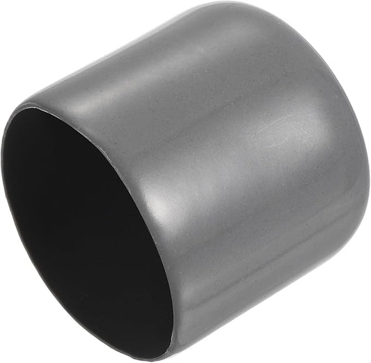 uxcell 20pcs Rubber End Caps 32mm ID Vinyl Cap Cover Screw Protectors Dark Grey by uxcell