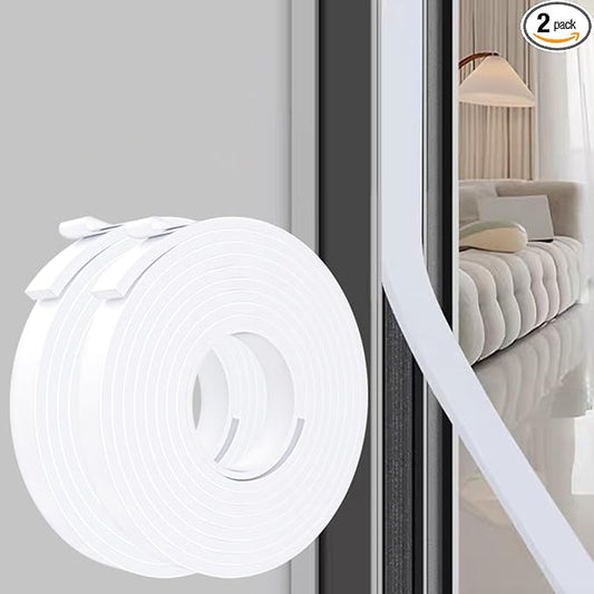 Weather Stripping Door Seal White, 1Inch Wide X 1/4 Inch Thick, Air Conditioner by Unknown