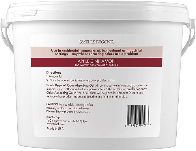 SMELLS BEGONE 1-Gallon Odor Absorber Gel - Image 2
