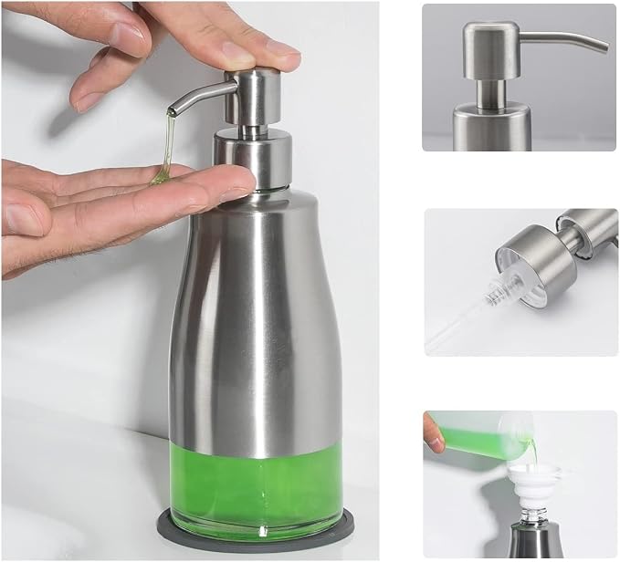 Gaussra 2 Pack Soap Dispenser - Image 5