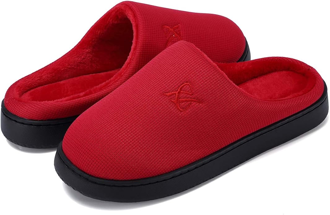 Memory Foam Slippers for Women's and Men's Casual House Shoes by landeer