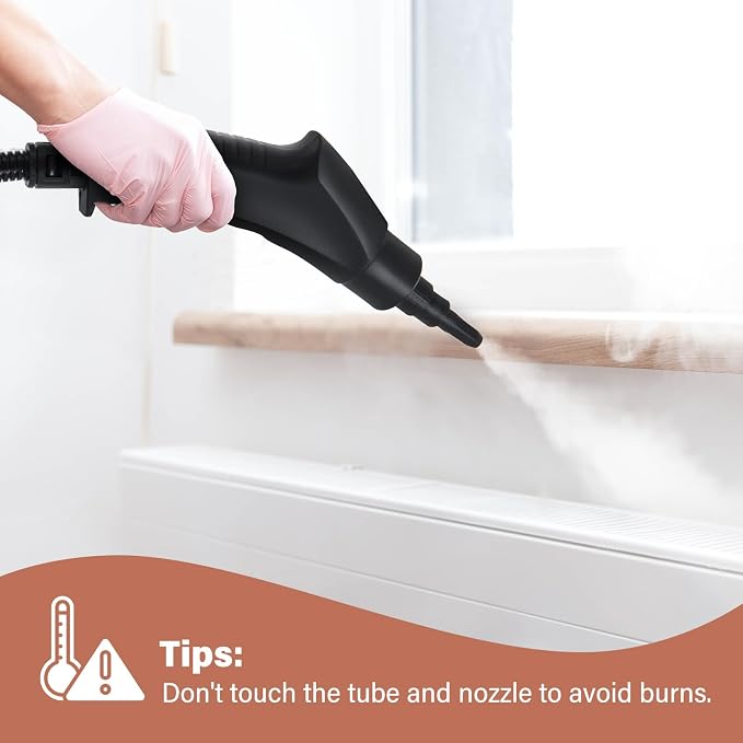 Lamberia 2500W Handheld Pressurized Steam Cleaner - Image 7