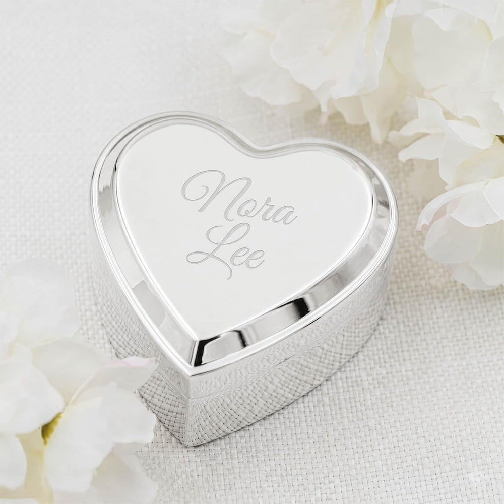 Cherished Moments Personalized Heart Jewelry Box with Name
