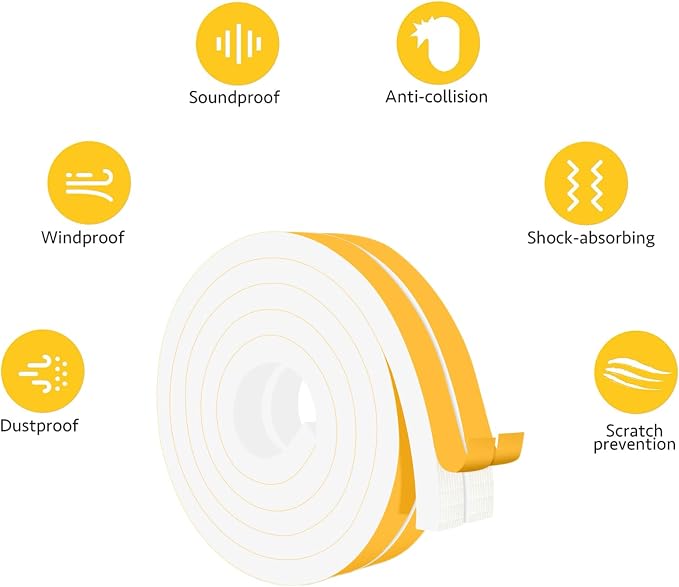 Strong Adhesive Weather Stripping - Image 2