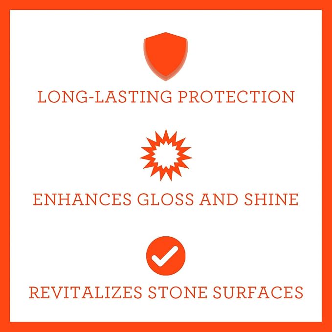TriNova Granite Sealer & Protector – Best Stone Polish, Protectant & Care - Image 2