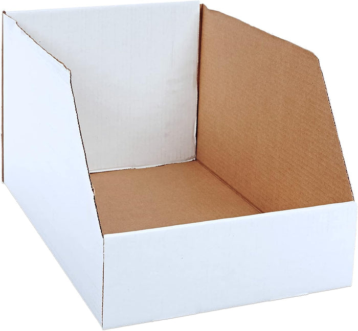 BOX USA Storage Bins Large 18"L x 12"W x 10"H 25-Pack - Corrugated Cardboard Box for Packing, Moving, and Storage