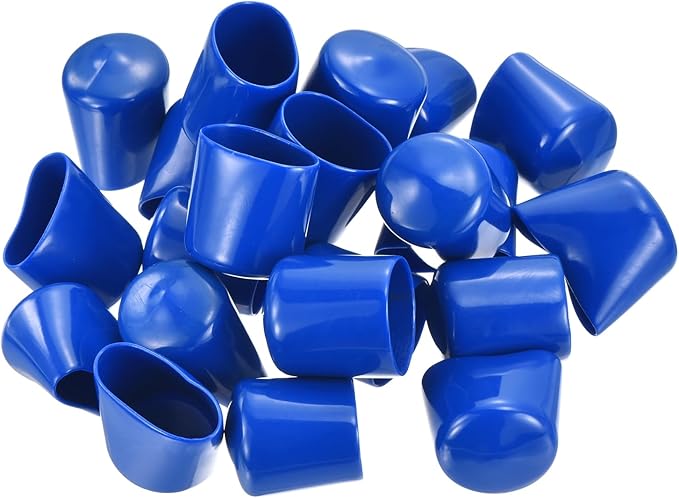 uxcell 20pcs Rubber End Caps 29mm ID Vinyl PVC Round Tube Bolt Cap Cover Screw - Image 4