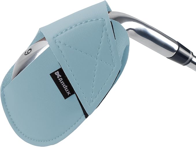 Andux 10Pack PU Golf Irons Club Head Covers Pouch Holder MT/PU03 - Image 3