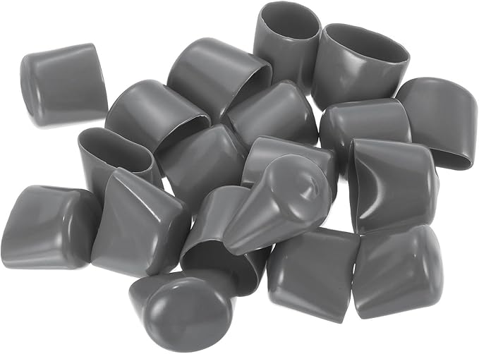 uxcell 20pcs Rubber End Caps 24mm ID Vinyl PVC Round Tube Bolt Cap Cover Screw - Image 4