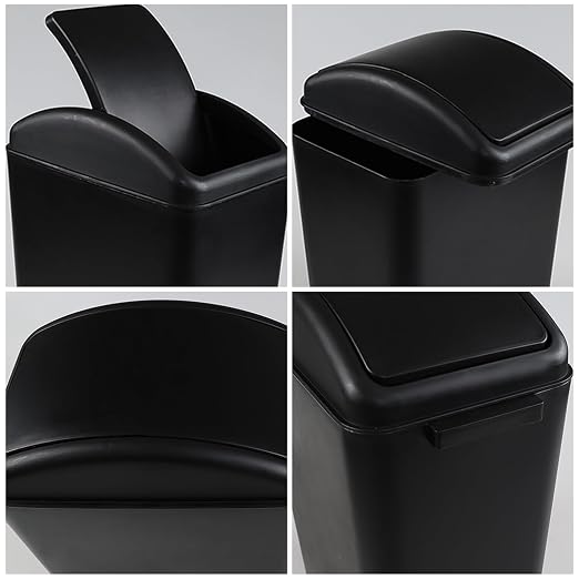 3-Pack 4.5 Gallon Plastic Trash Can - Image 3