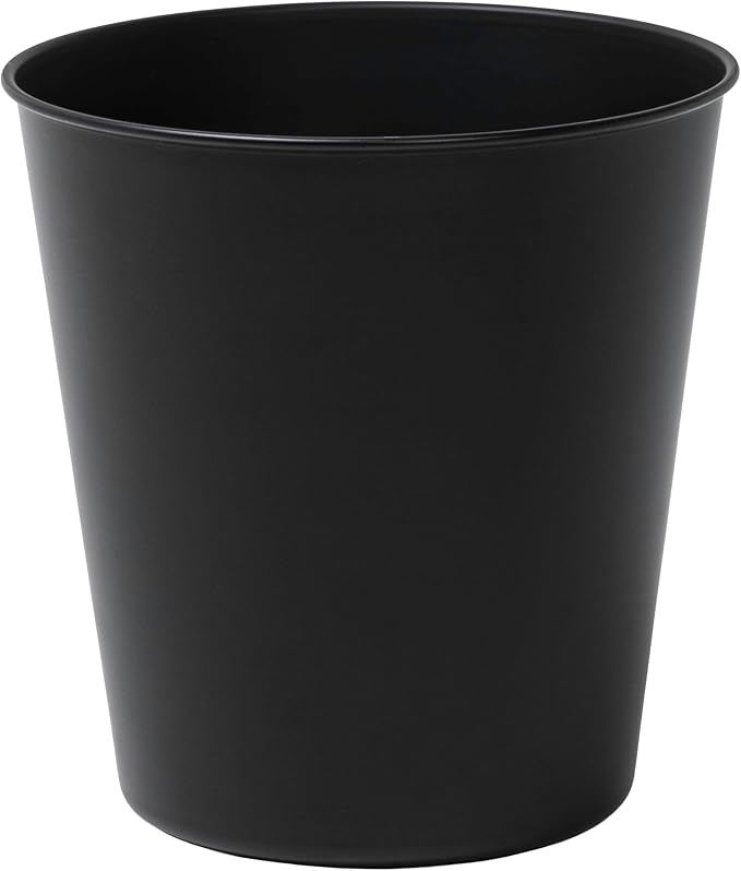 happimess HPM1113A Nolan Modern Classic Smooth Steel 2-Gallon Wastebasket by Happimess