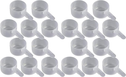 23 mL Plastic Measuring Packaging Scoop, Short Handle by Advanced+Girl