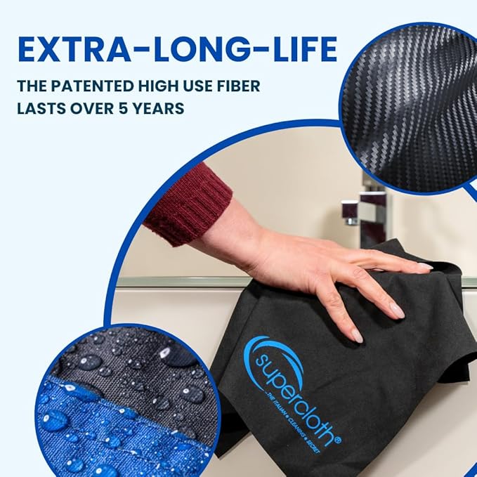 Supercloth® Premium Microfiber Cleaning Cloth - Image 5