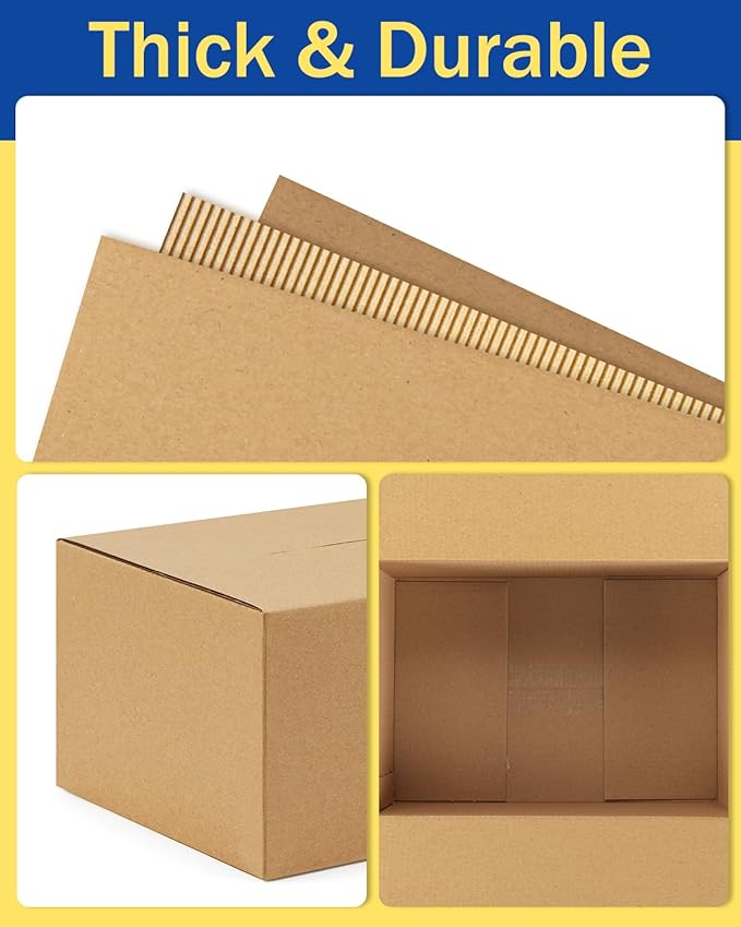 Assorted-Sizes-Shipping-Boxes-45-Pack: 9x6x4 & 10x7x5 & 11x6x6 - Image 4